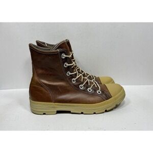 Converse Leather Boots XXHI Outsider Hiker Brown Men's Size 10.5 Shoes 111149